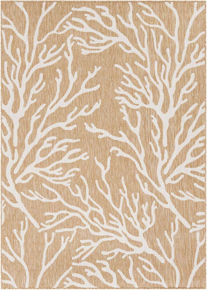 5' 3 x 7' Easy-Clean Coastal Indoor / Outdoor Rug