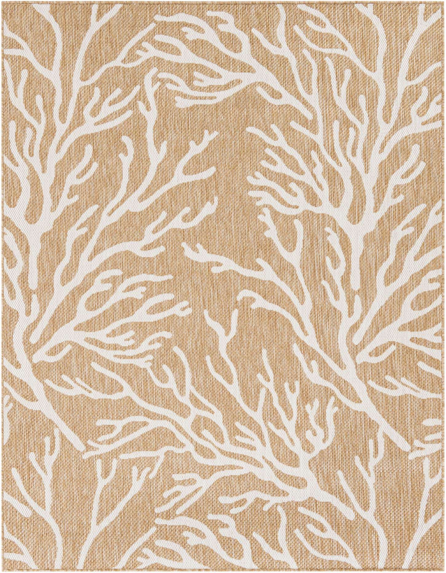 5' 3 x 7' Easy-Clean Coastal Indoor / Outdoor Rug
