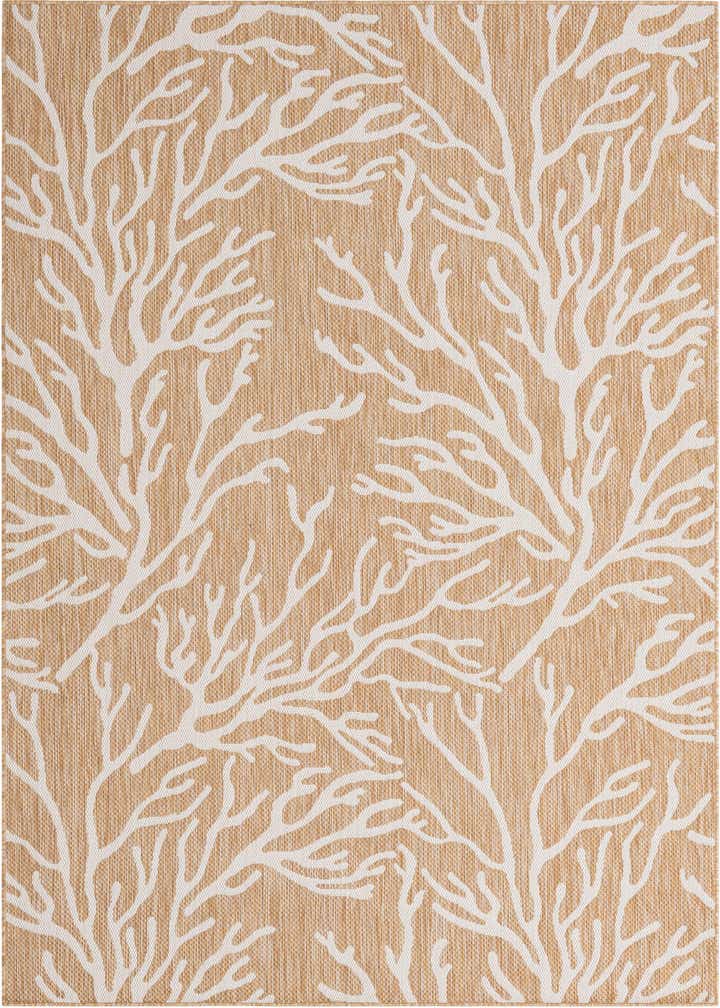 6' x 9' Easy-Clean Coastal Indoor / Outdoor Rug