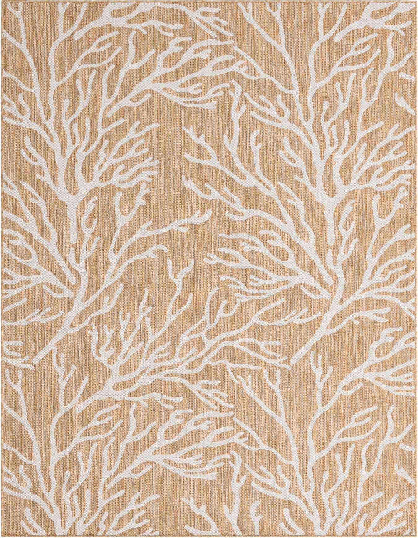6' x 9' Easy-Clean Coastal Indoor / Outdoor Rug