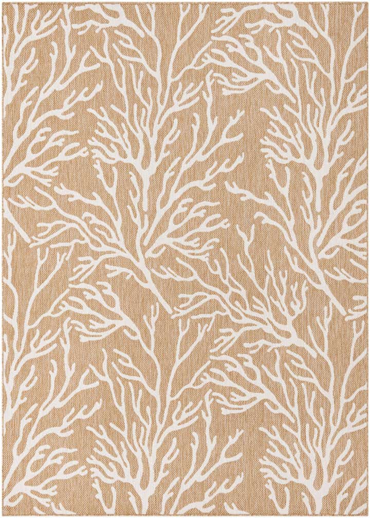 7' 10 x 10' Easy-Clean Coastal Indoor / Outdoor Rug