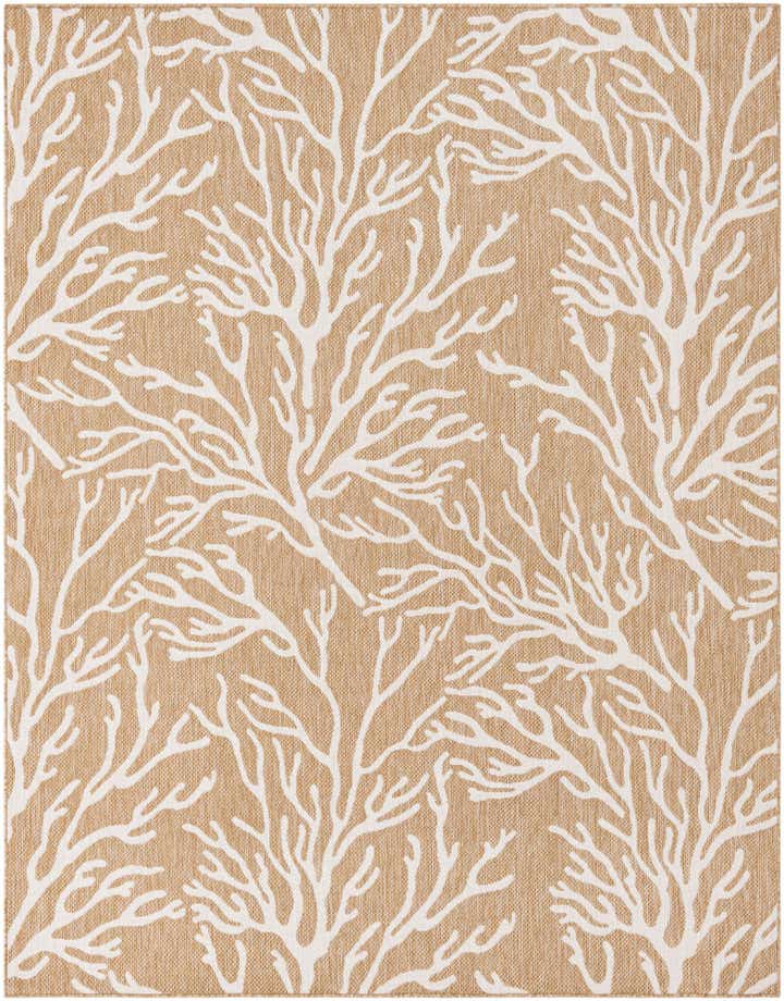 7' 10 x 10' Easy-Clean Coastal Indoor / Outdoor Rug