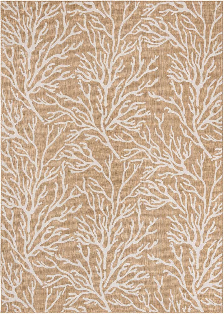 9' x 12' Easy-Clean Coastal Indoor / Outdoor Rug