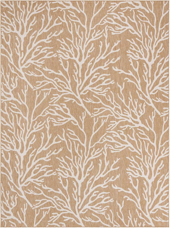 Detail image of 9' x 12' Easy-Clean Coastal Indoor / Outdoor Rug
