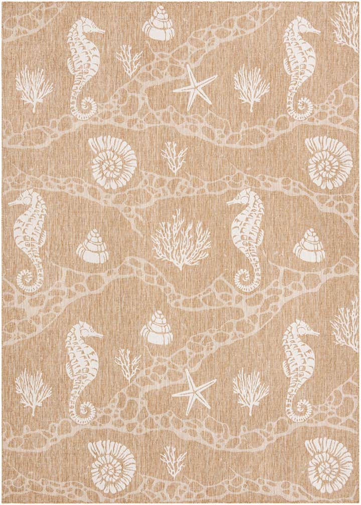 10' x 14' Easy-Clean Coastal Indoor / Outdoor Rug