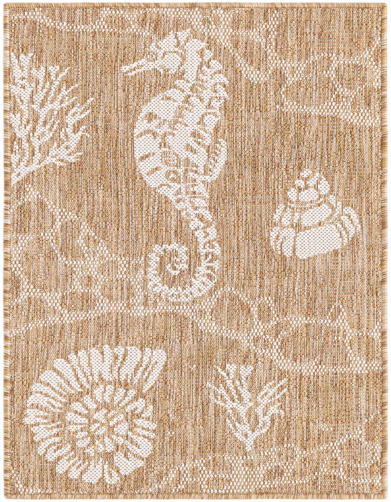 2' x 3' Easy-Clean Coastal Indoor / Outdoor Rug