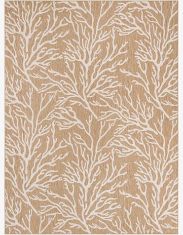 9' x 12' Easy-Clean Coastal Indoor / Outdoor Rug