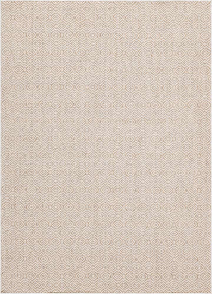 7' 10 x 11' Easy-Clean Lattice Indoor / Outdoor Rug