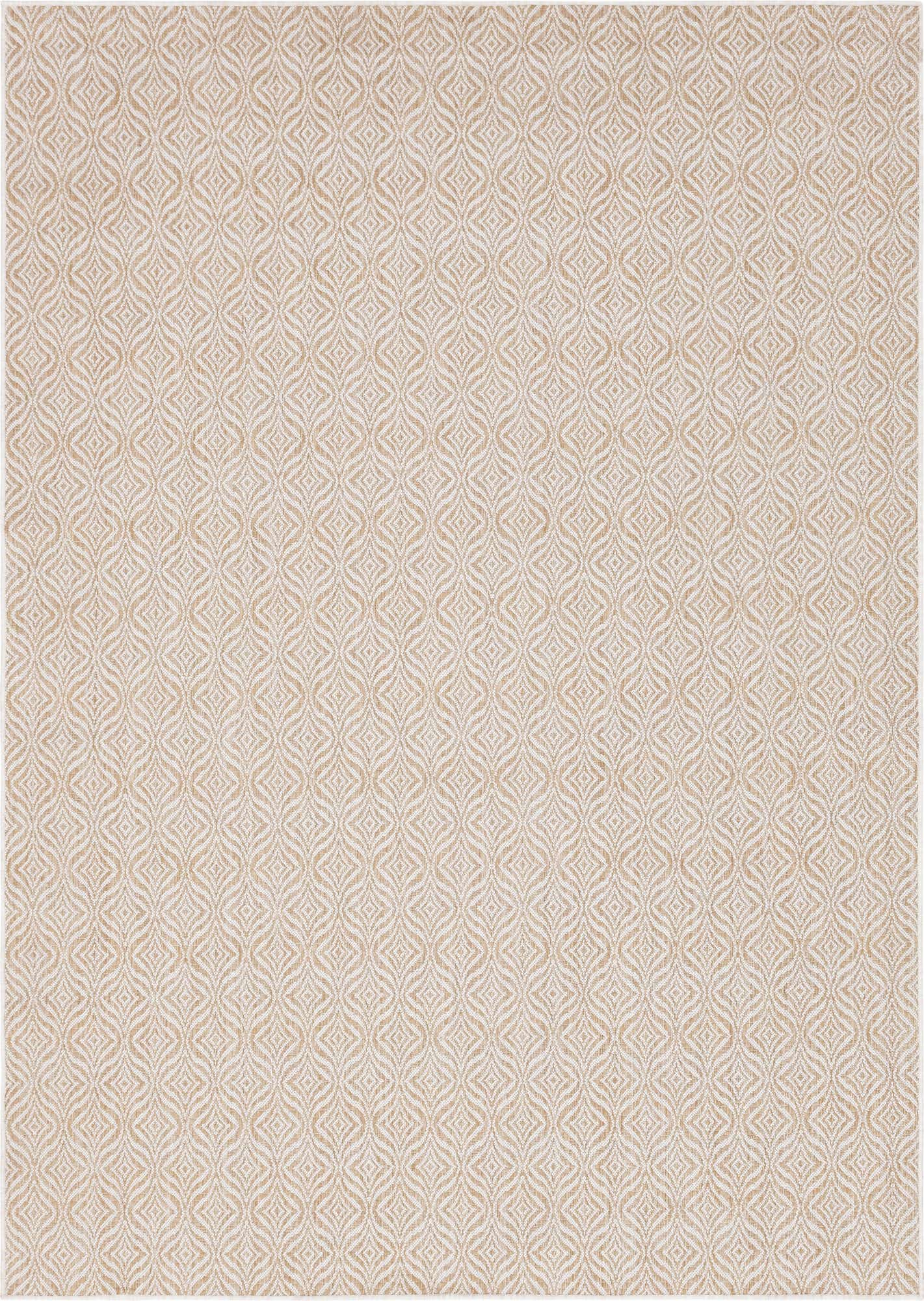 7' x 10' Easy-Clean Lattice Indoor / Outdoor Rug