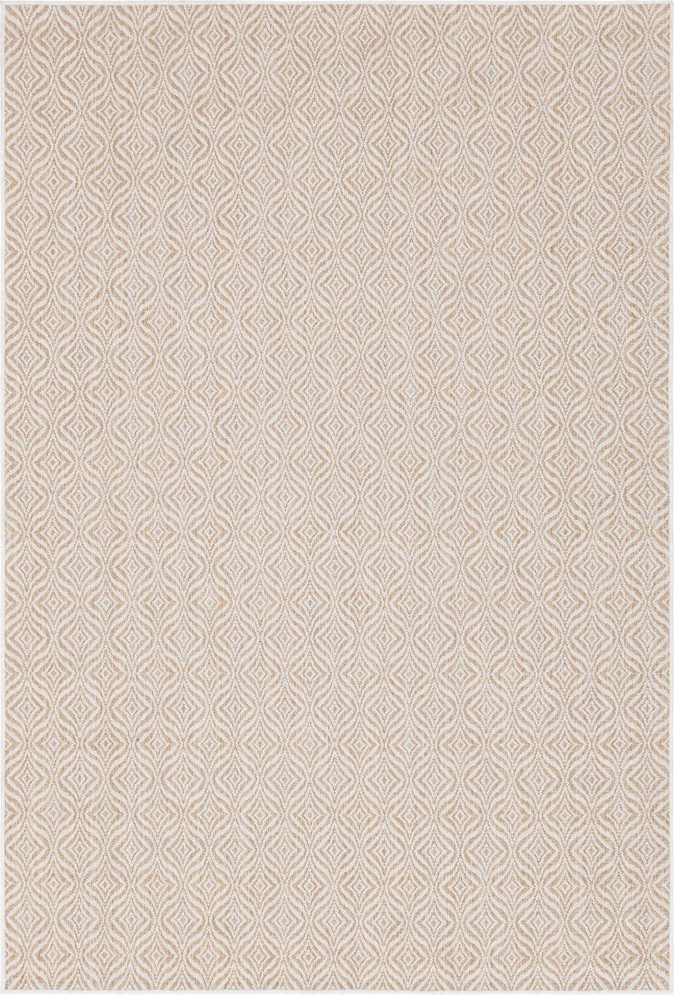 6' x 9' Easy-Clean Lattice Indoor / Outdoor Rug