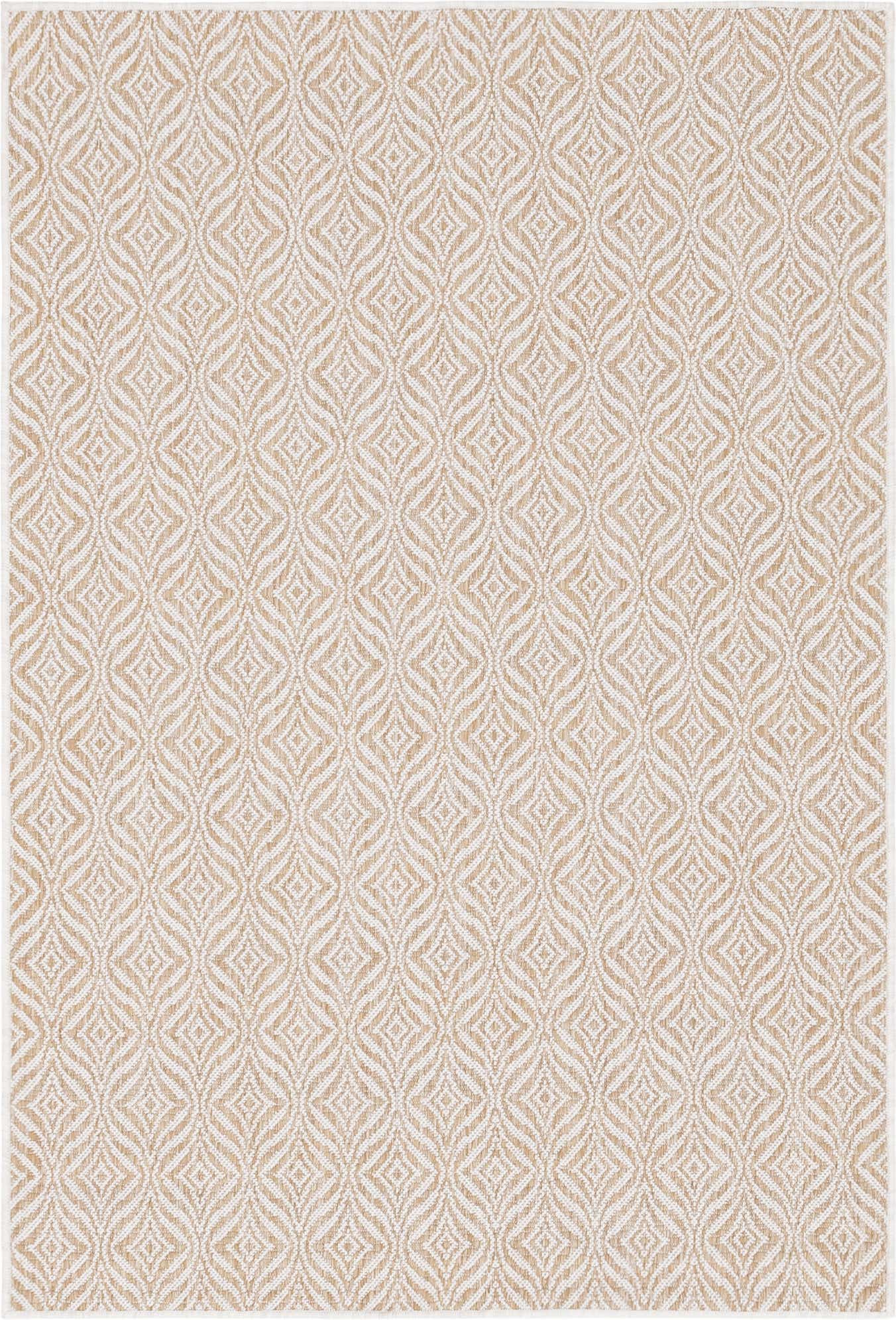 4' x 6' Easy-Clean Lattice Indoor / Outdoor Rug