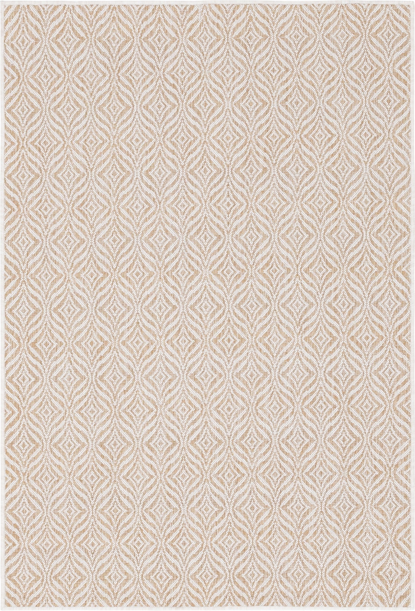 4' x 6' Washable Lattice Indoor / Outdoor Rug