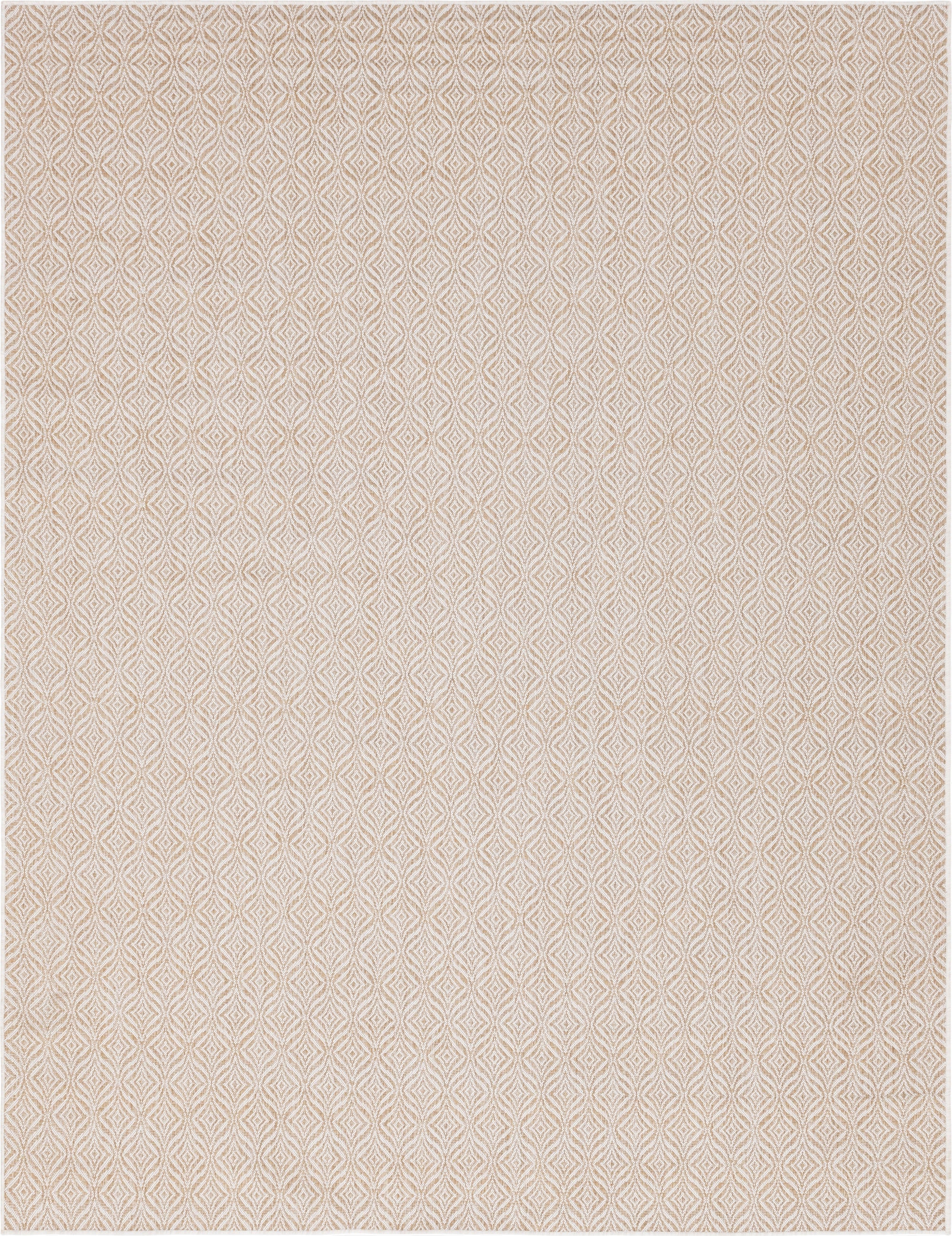 9' x 12' Washable Lattice Indoor / Outdoor Rug