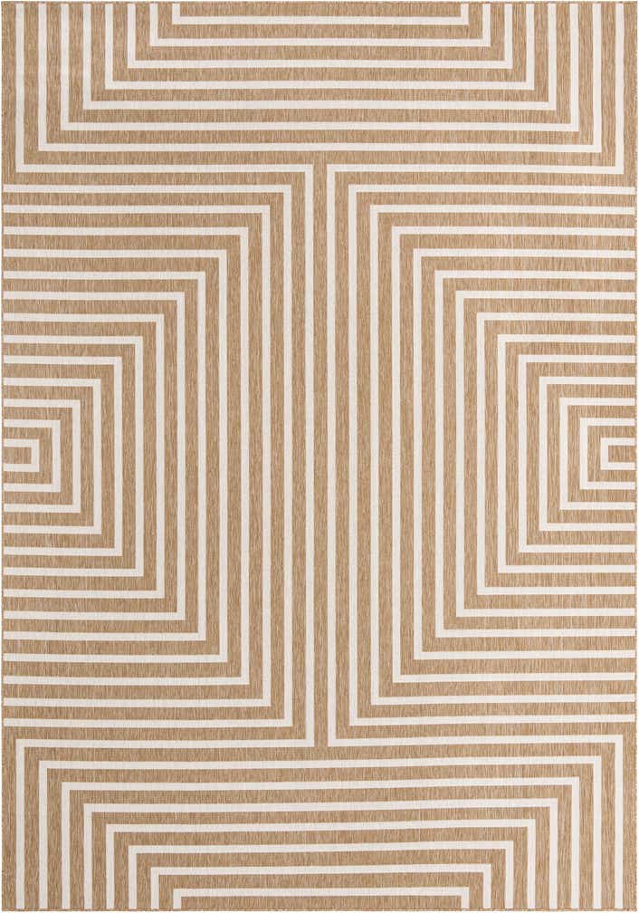 10' x 14' Easy-Clean Modern Indoor / Outdoor Rug