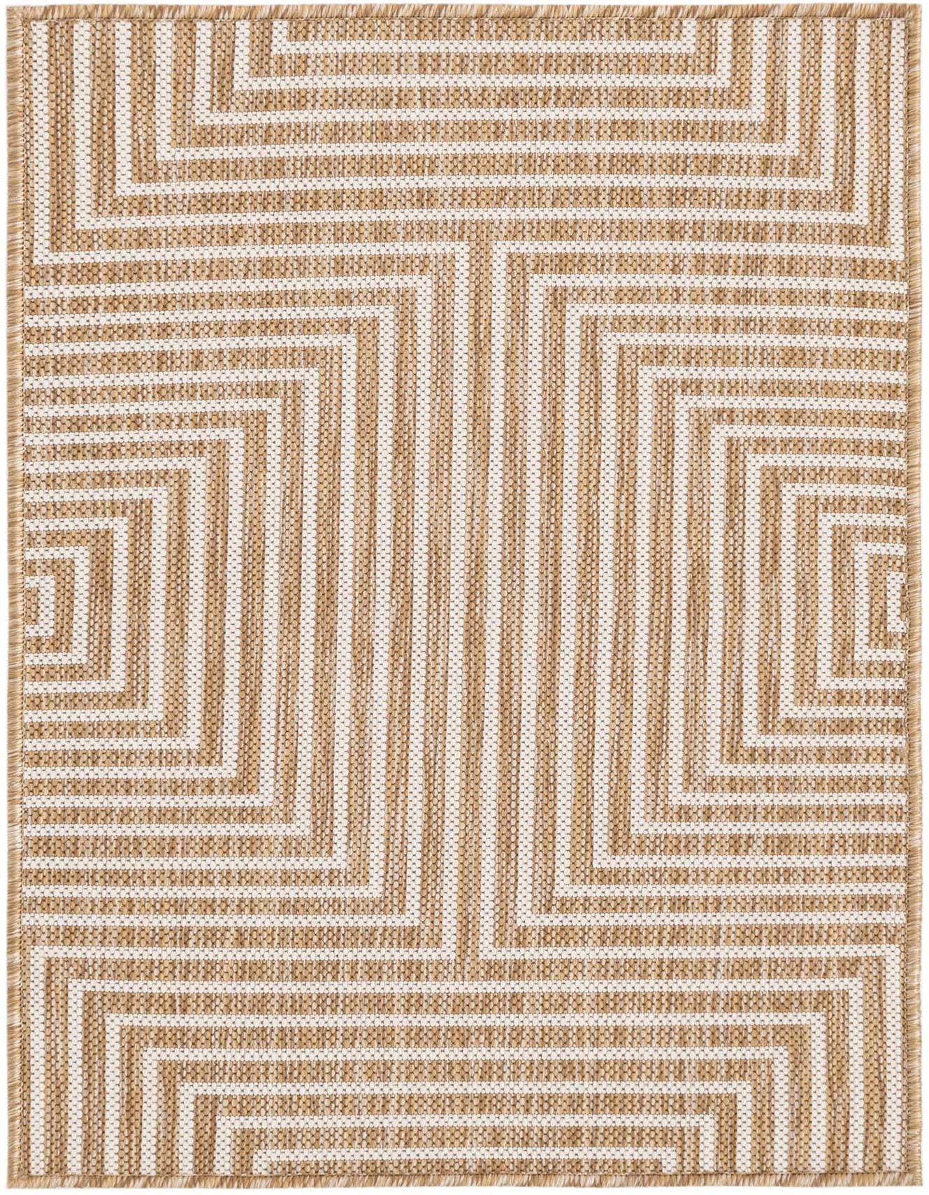 2' x 3' Easy-Clean Modern Indoor / Outdoor Rug