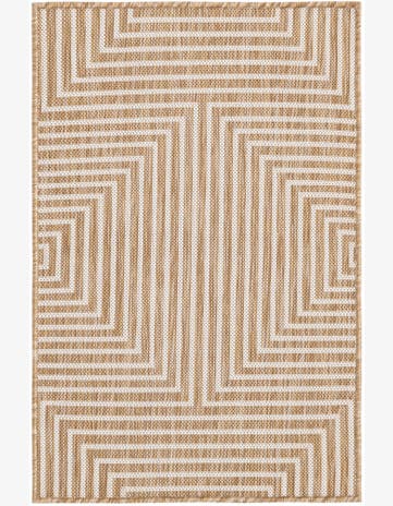 2' x 3' Easy-Clean Modern Indoor / Outdoor Rug