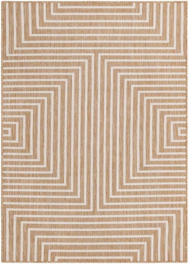 4' x 6' Easy-Clean Modern Indoor / Outdoor Rug