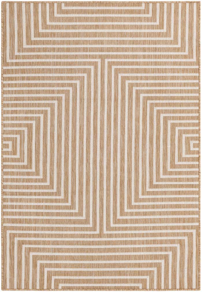 4' x 6' Easy-Clean Modern Indoor / Outdoor Rug