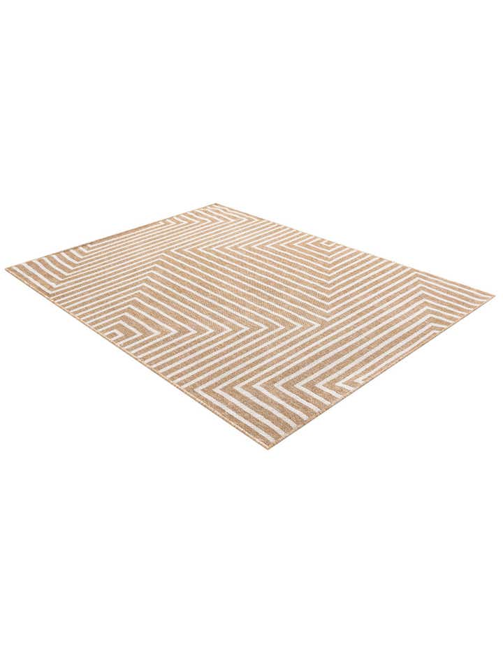 5' 3 x 7' Easy-Clean Modern Indoor / Outdoor Rug