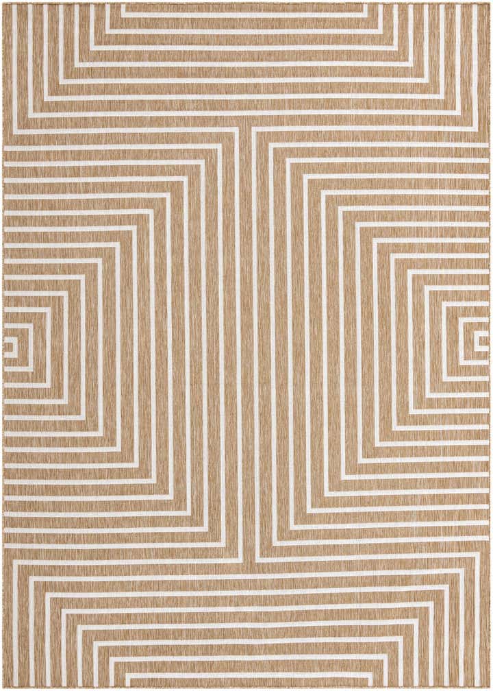 9' x 12' Easy-Clean Modern Indoor / Outdoor Rug