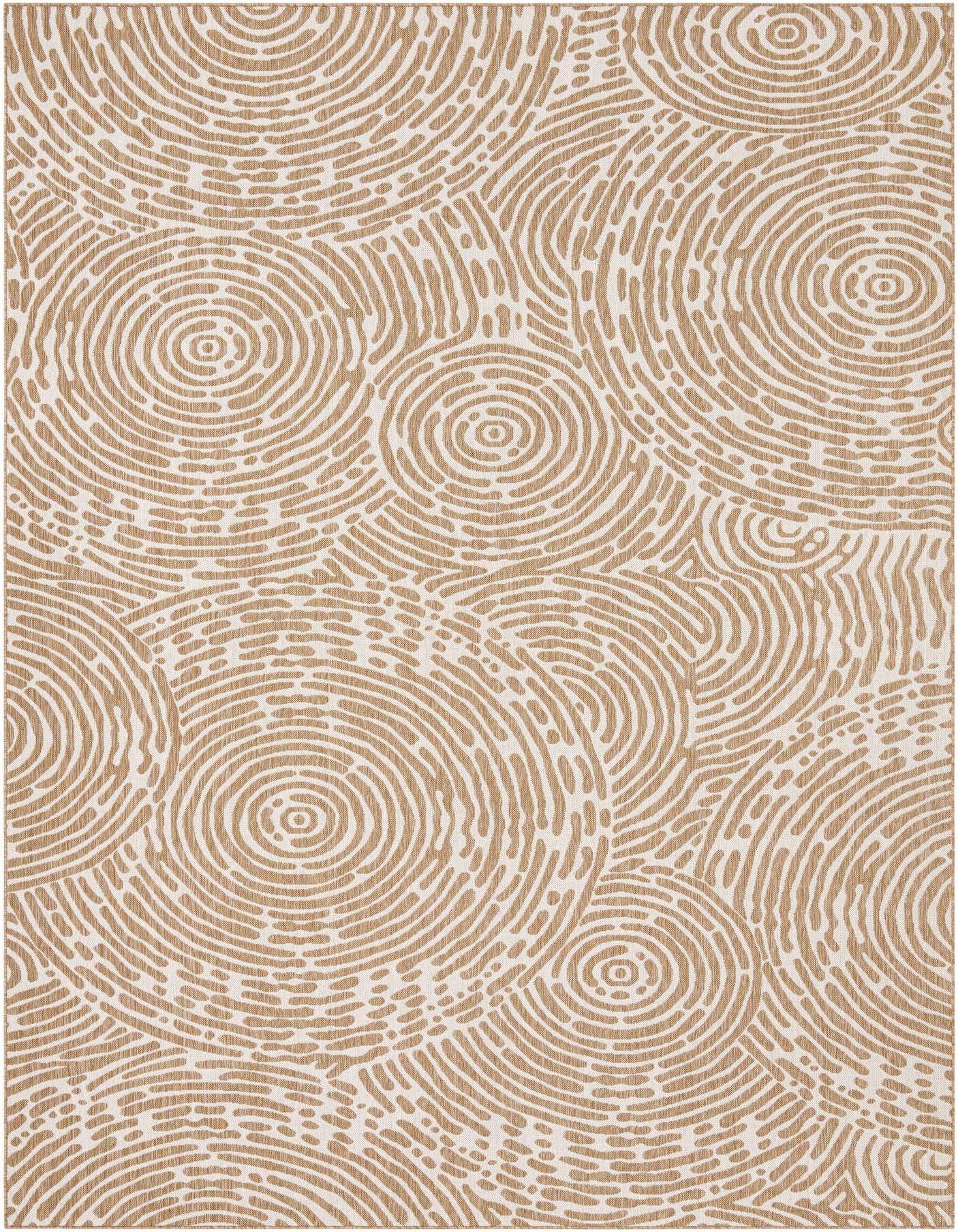 10' x 14' Easy-Clean Modern Indoor / Outdoor Rug