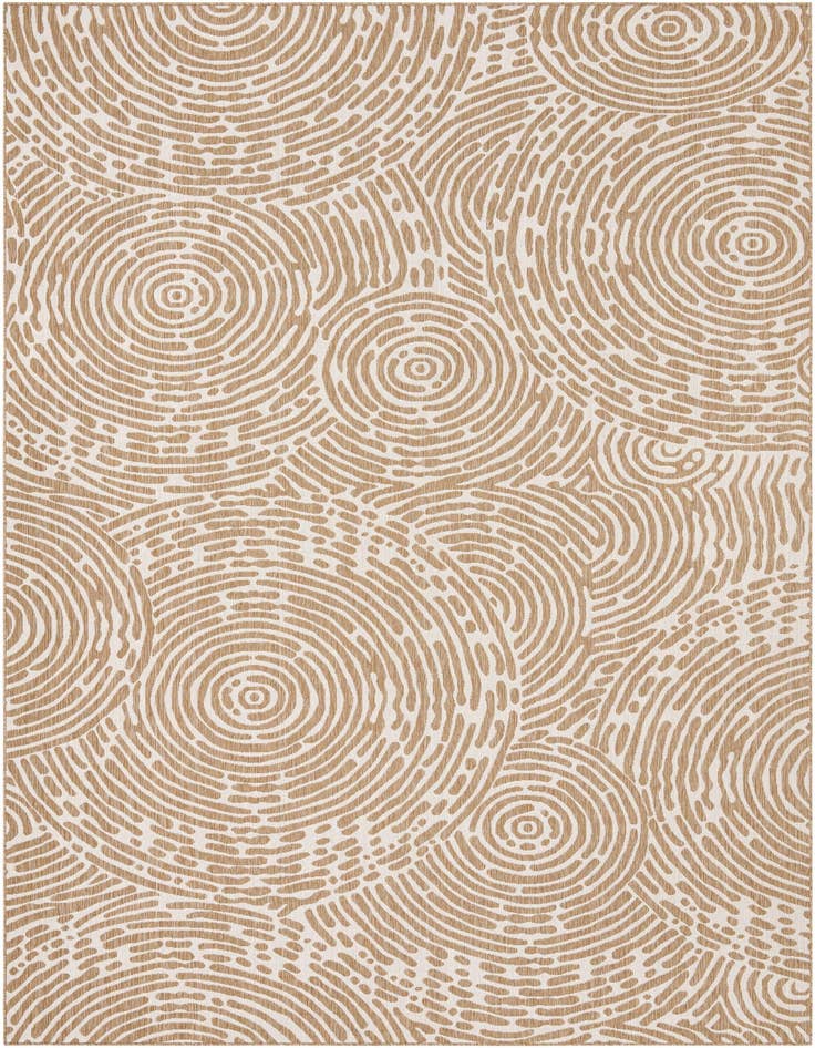 Detail image of 10' x 14' Easy-Clean Modern Indoor / Outdoor Rug