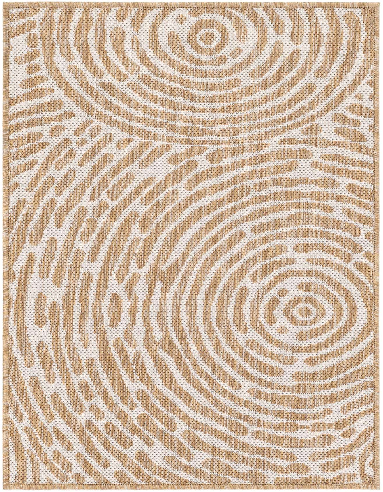 2' x 3' Easy-Clean Modern Indoor / Outdoor Rug