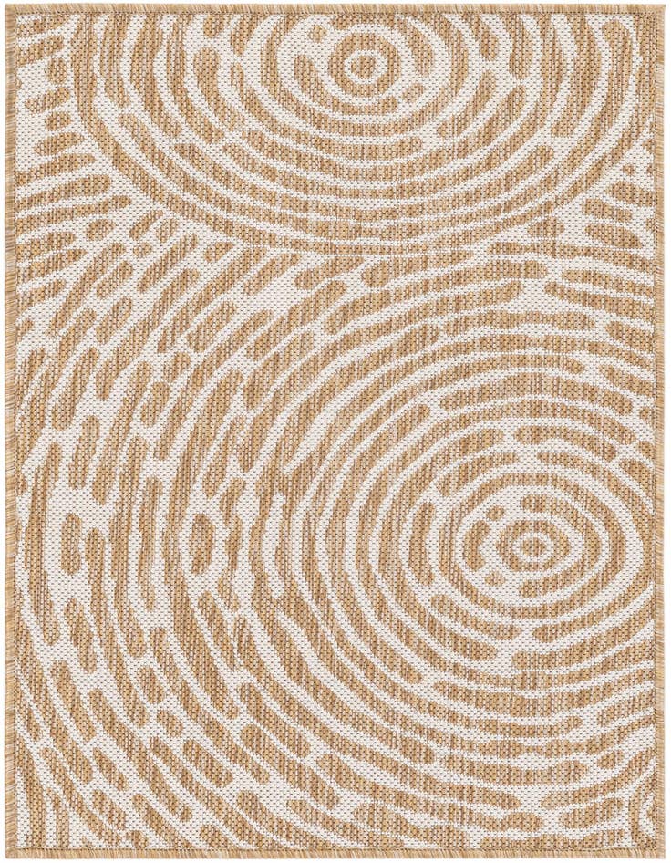 Detail image of 2' x 3' Easy-Clean Modern Indoor / Outdoor Rug