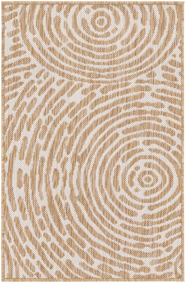 Detail image of 2' x 3' Easy-Clean Modern Indoor / Outdoor Rug
