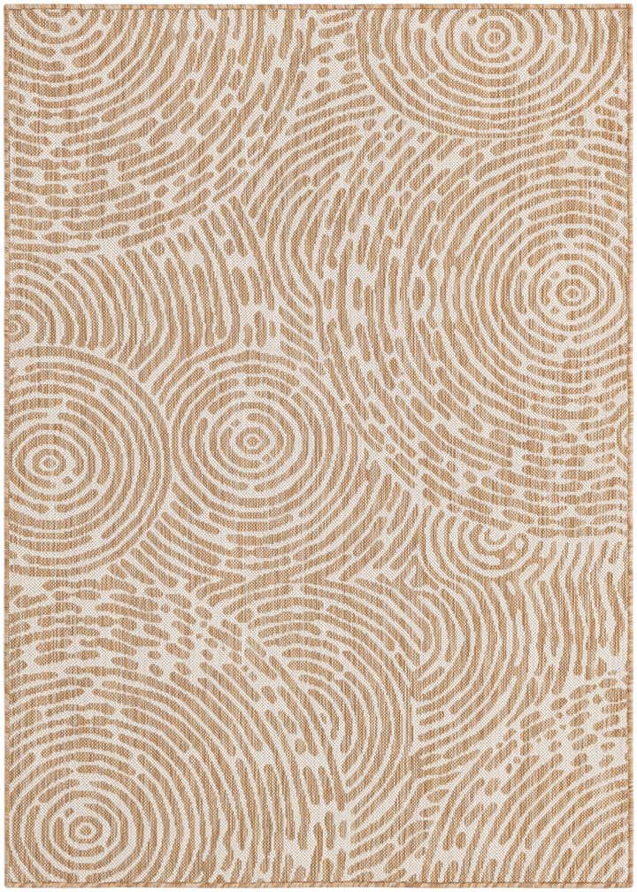 4' x 6' Easy-Clean Modern Indoor / Outdoor Rug
