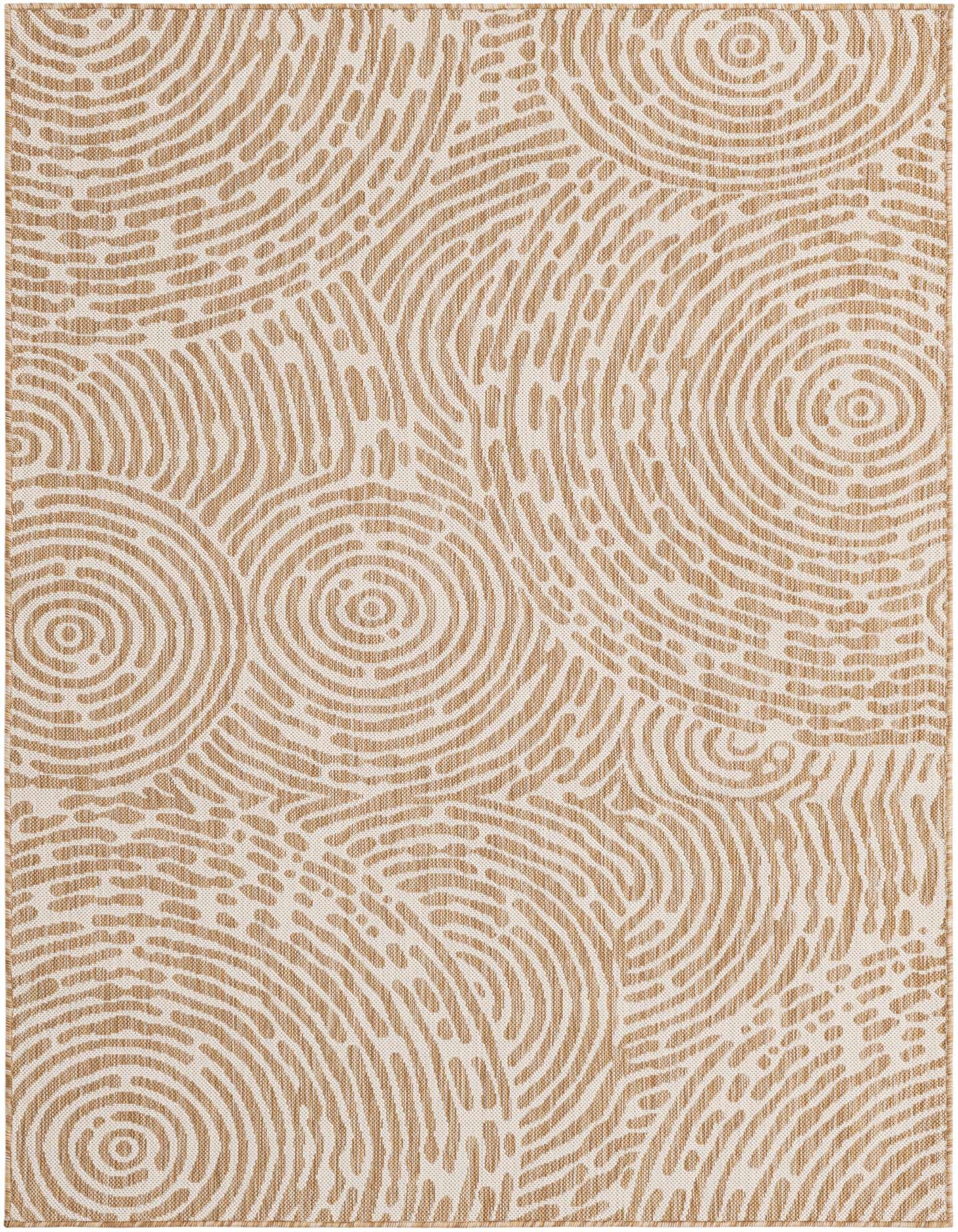 5' 3 x 7' Easy-Clean Modern Indoor / Outdoor Rug