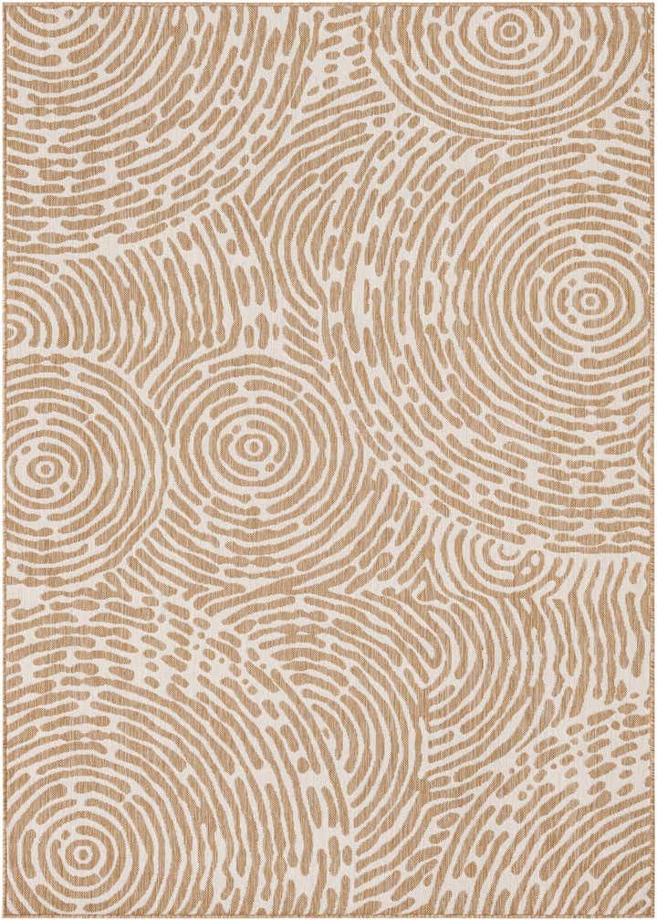 6' x 9' Easy-Clean Modern Indoor / Outdoor Rug