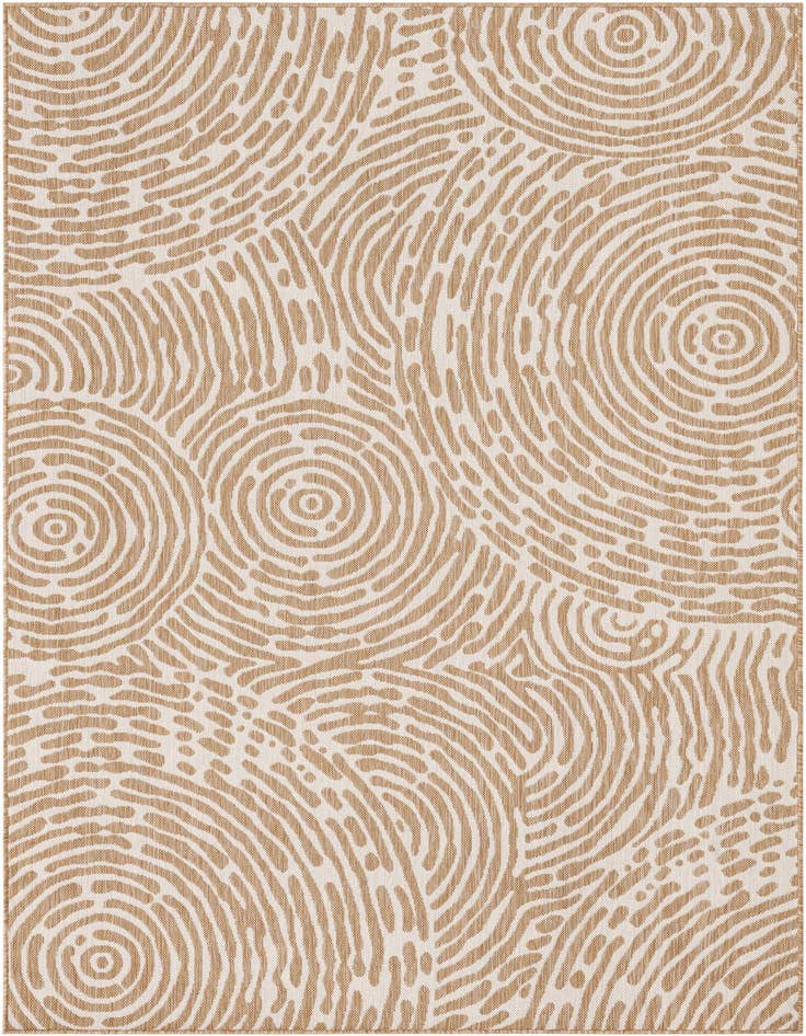 Detail image of 6' x 9' Easy-Clean Modern Indoor / Outdoor Rug