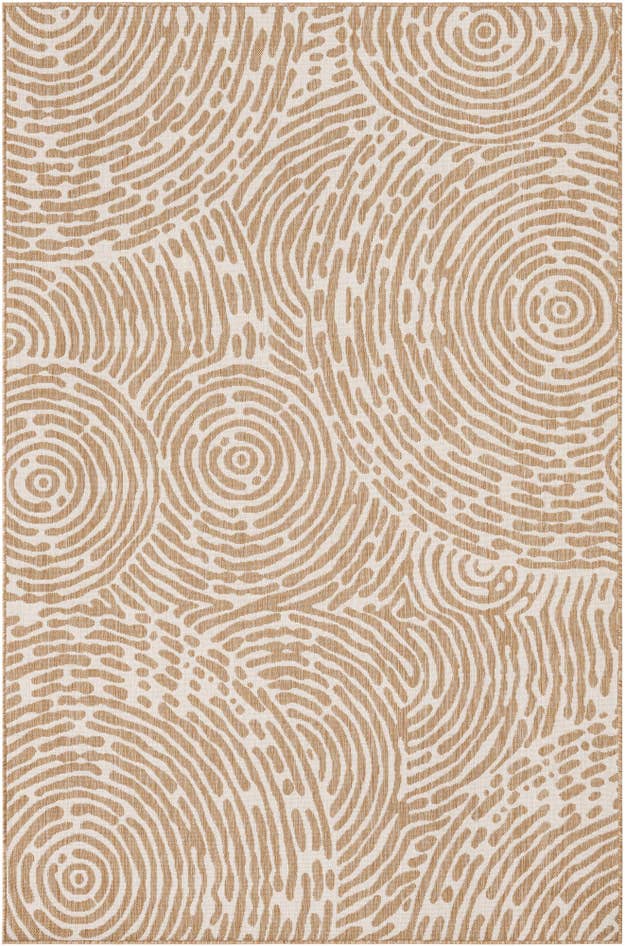 Detail image of 6' x 9' Easy-Clean Modern Indoor / Outdoor Rug
