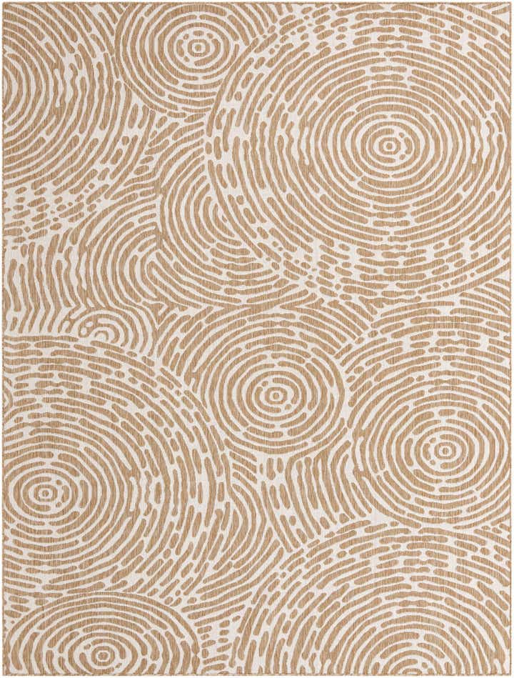 9' x 12' Easy-Clean Modern Indoor / Outdoor Rug
