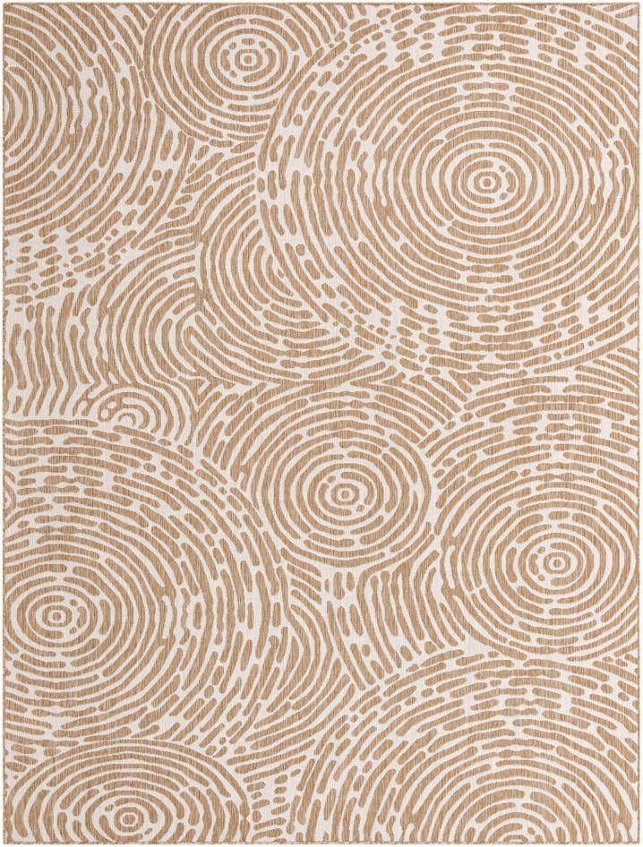 Detail image of 9' x 12' Easy-Clean Modern Indoor / Outdoor Rug