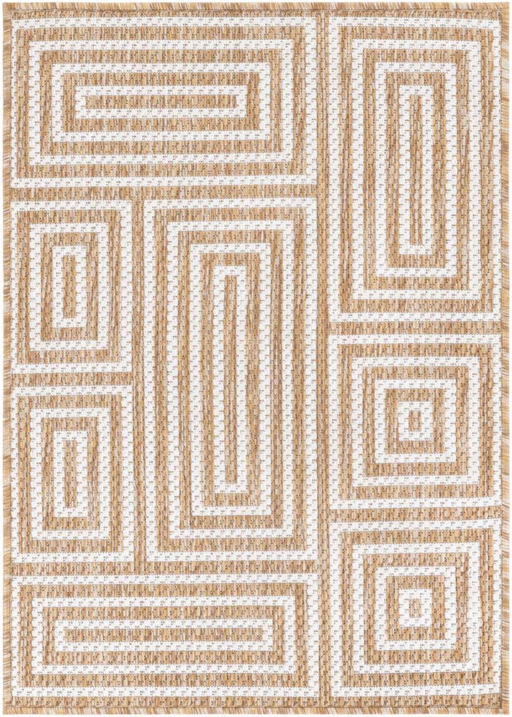 2' x 3' Easy-Clean Modern Indoor / Outdoor Rug