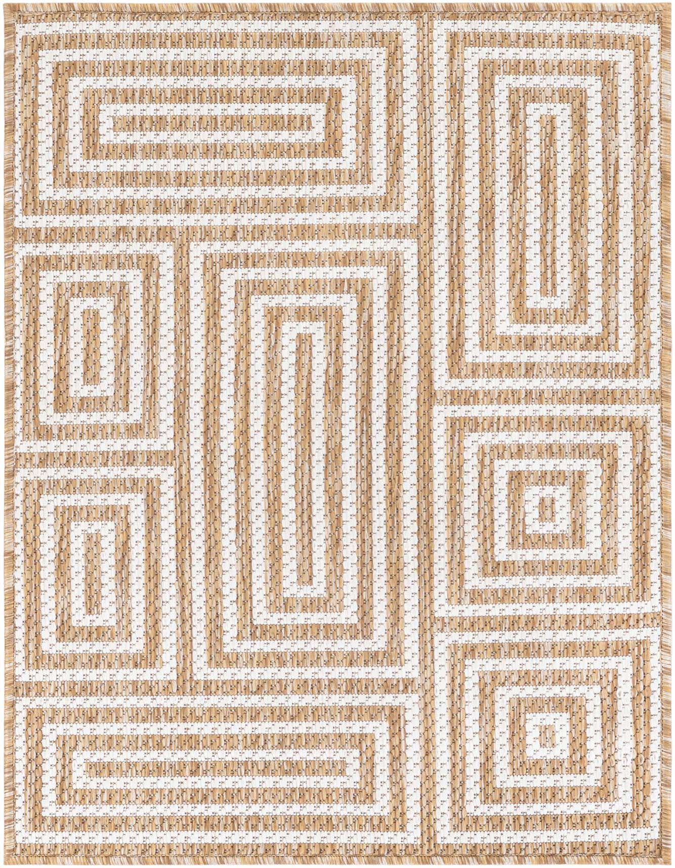 2' x 3' Easy-Clean Modern Indoor / Outdoor Rug