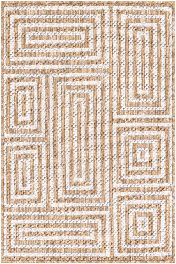 2' x 3' Easy-Clean Modern Indoor / Outdoor Rug