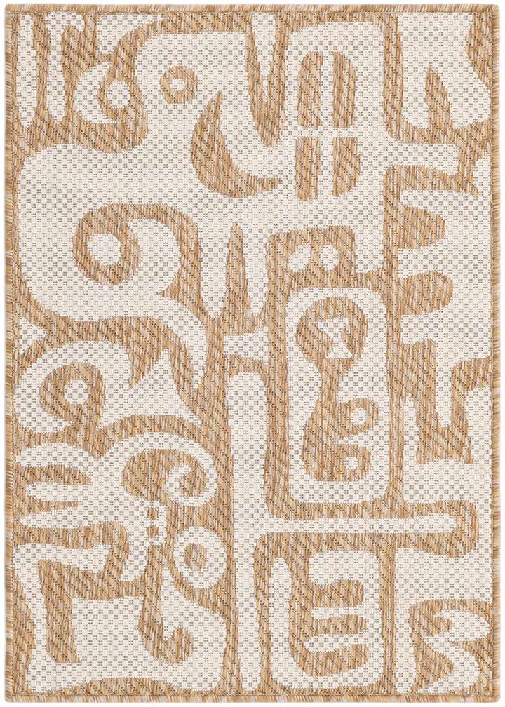 2' x 3' Easy-Clean Modern Indoor / Outdoor Rug
