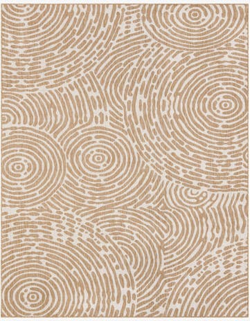 7' 10 x 10' Easy-Clean Modern Indoor / Outdoor Rug