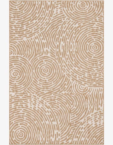 6' x 9' Easy-Clean Modern Indoor / Outdoor Rug