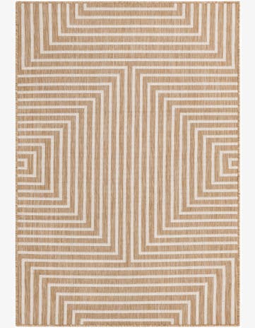 4' x 6' Easy-Clean Modern Indoor / Outdoor Rug