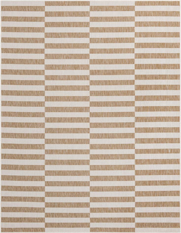 Detail image of 7' x 10' Easy-Clean Ribbon Indoor / Outdoor Rug