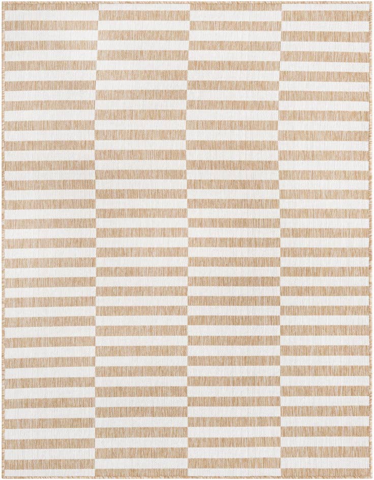 Detail image of 5' 3 x 8' Easy-Clean Ribbon Indoor / Outdoor Rug