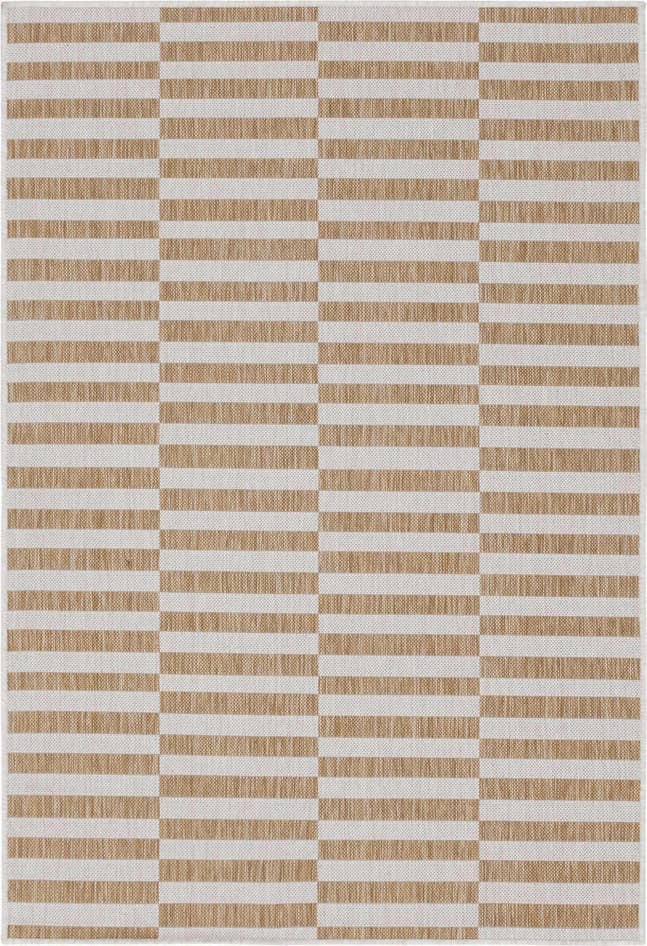 Detail image of 2' x 3' Easy-Clean Ribbon Indoor / Outdoor Rug