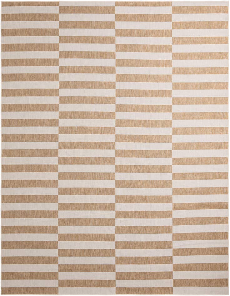 Detail image of 10' x 13' Easy-Clean Ribbon Indoor / Outdoor Rug