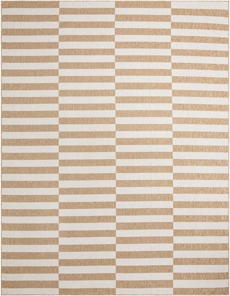 Detail image of 10' x 14' Easy-Clean Ribbon Indoor / Outdoor Rug