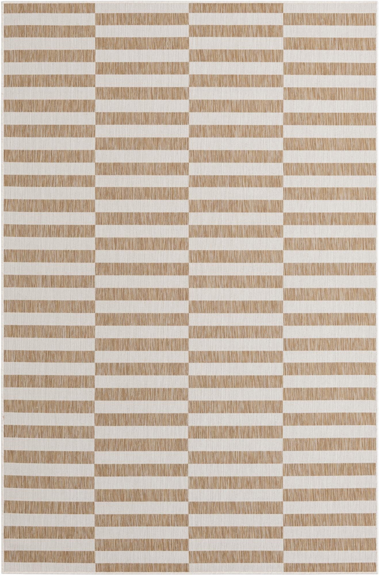 6' x 9' Washable Ribbon Indoor / Outdoor Rug