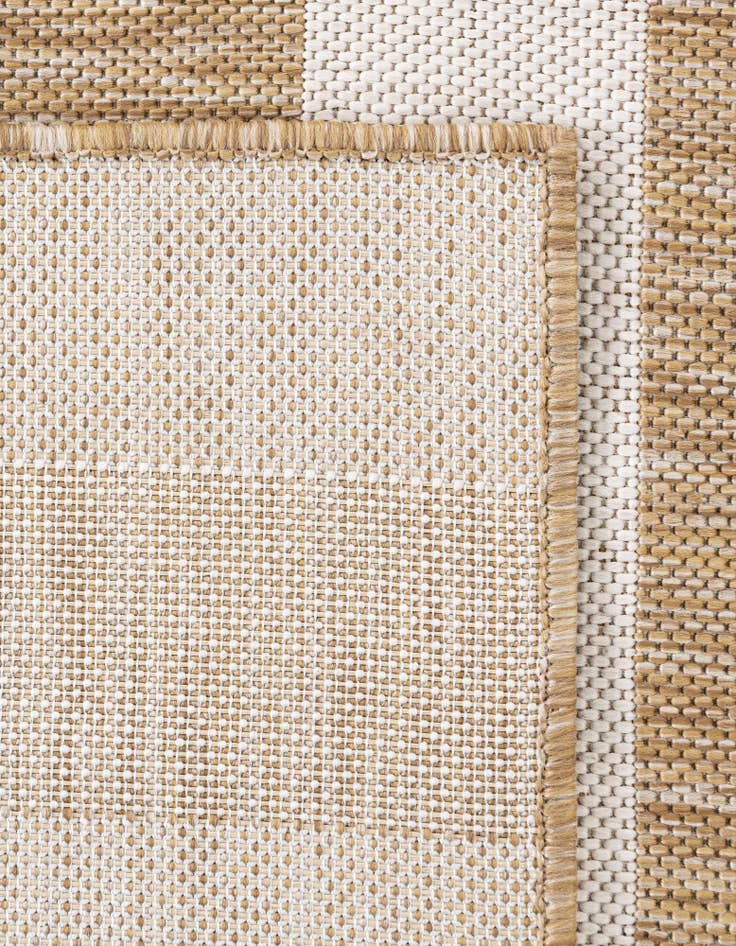 Detail image of 12' x 16' 1 Easy-Clean Striped Indoor / Outdoor Rug
